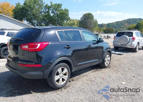 2013 Kia Sportage Lx z USA, uszkodzony, nr VIN KNDPB3A20D7485053